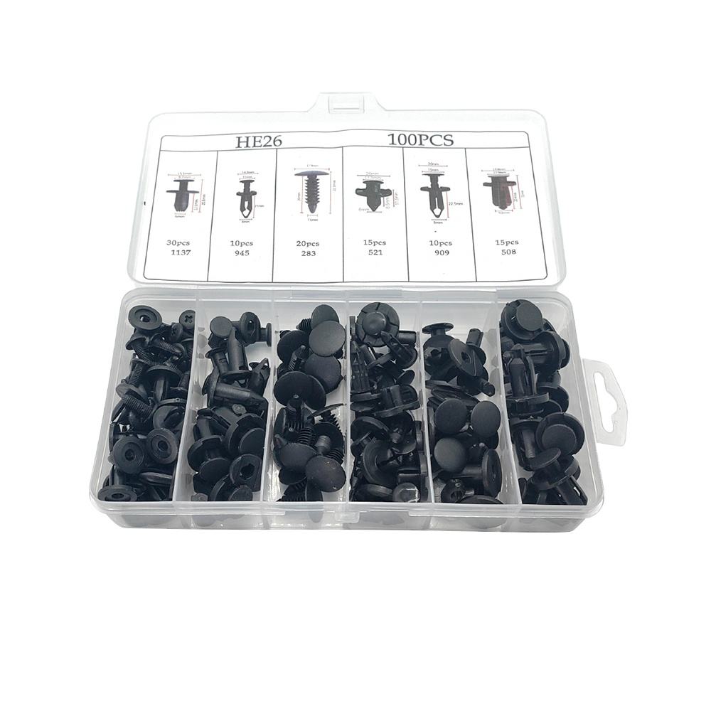 1 KIT REMACHES PLASTICOS PARA CARRO X 100