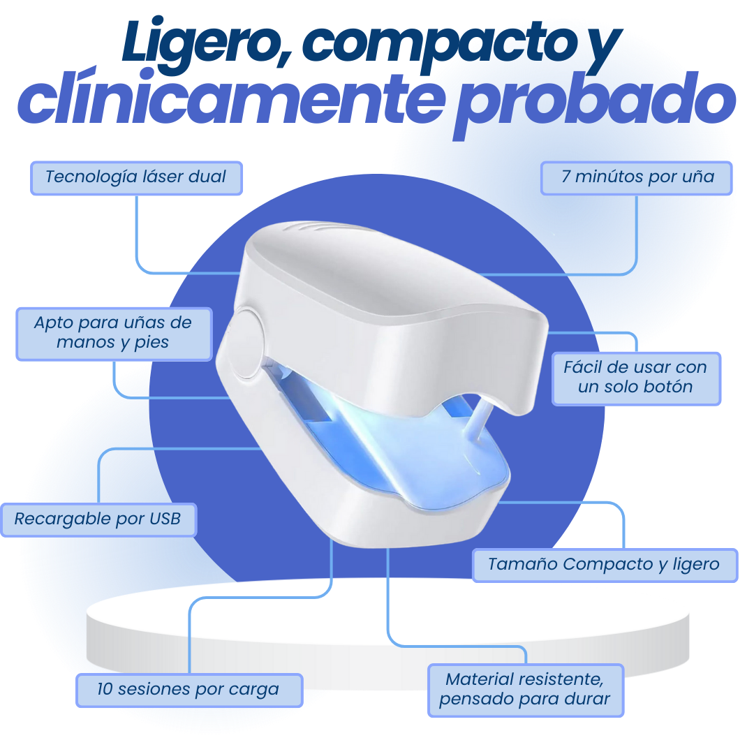 2 Lámparas Laser para Uñas