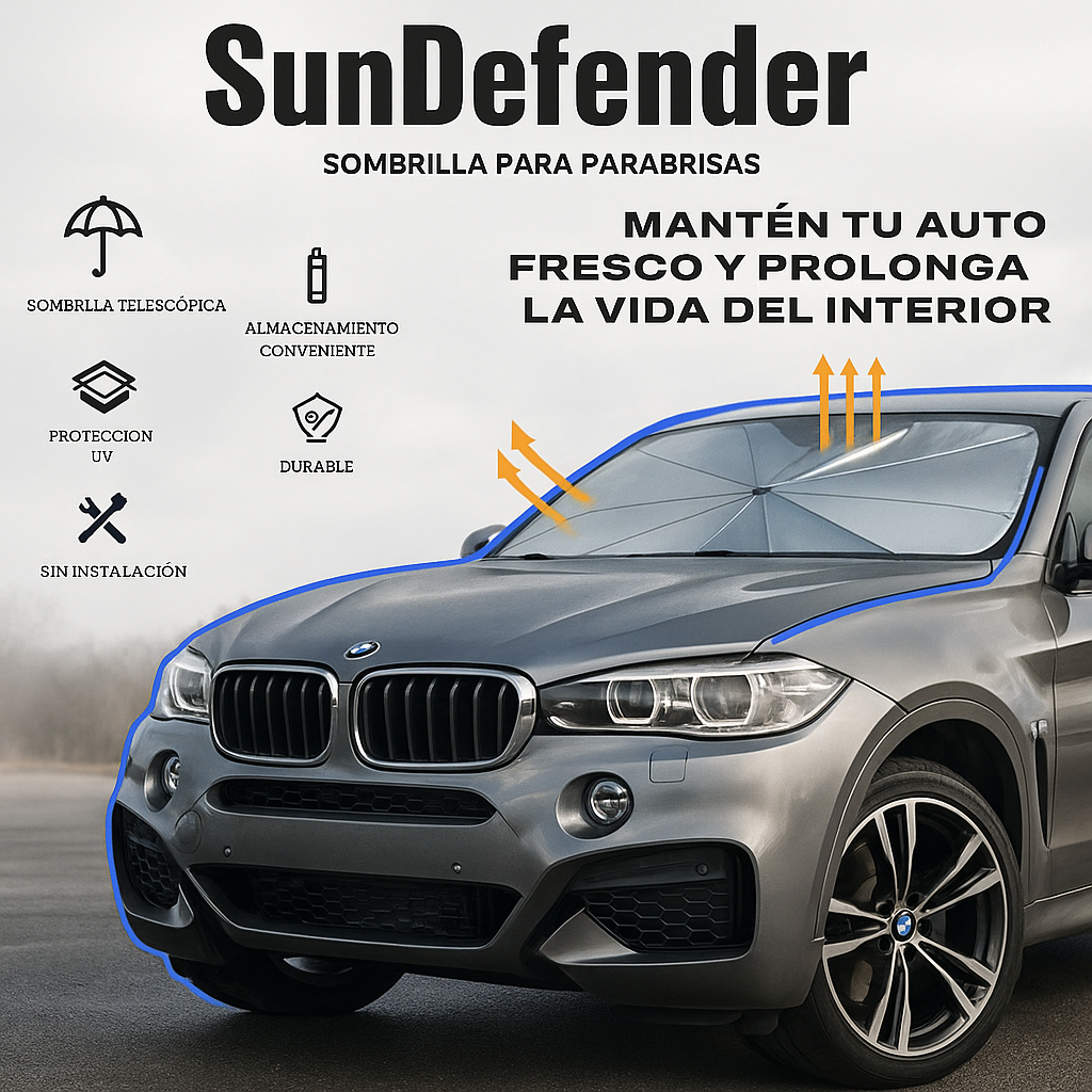 CarBreeze™ – Sombrilla para Parabrisas