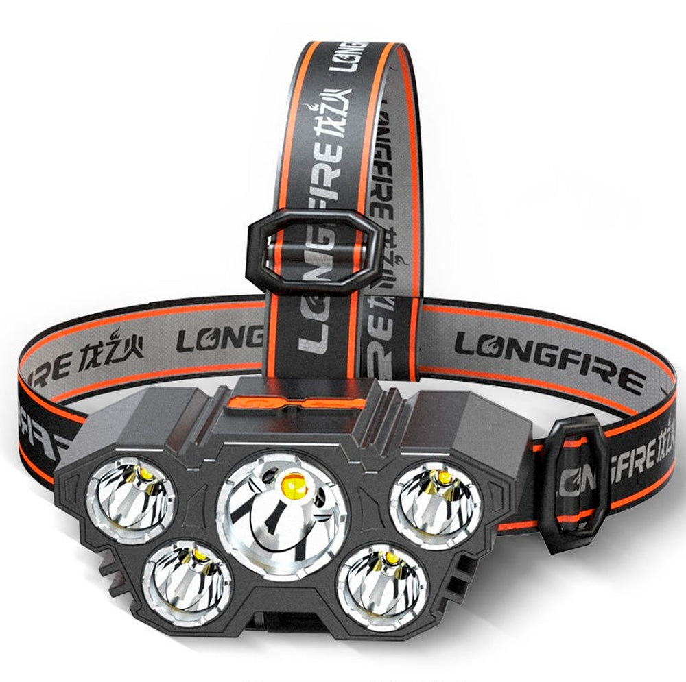 🔦La Linterna Todo Terreno Multiusos Premium Linterna de Cabeza Frontal con luces LED - 🚨