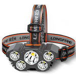 🔦La Linterna Todo Terreno Multiusos Premium Linterna de Cabeza Frontal con luces LED - 🚨
