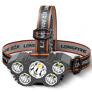 🔦La Linterna Todo Terreno Multiusos Premium Linterna de Cabeza Frontal con luces LED - 🚨