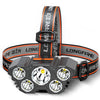 🔦La Linterna Todo Terreno Multiusos Premium Linterna de Cabeza Frontal con luces LED - 🚨