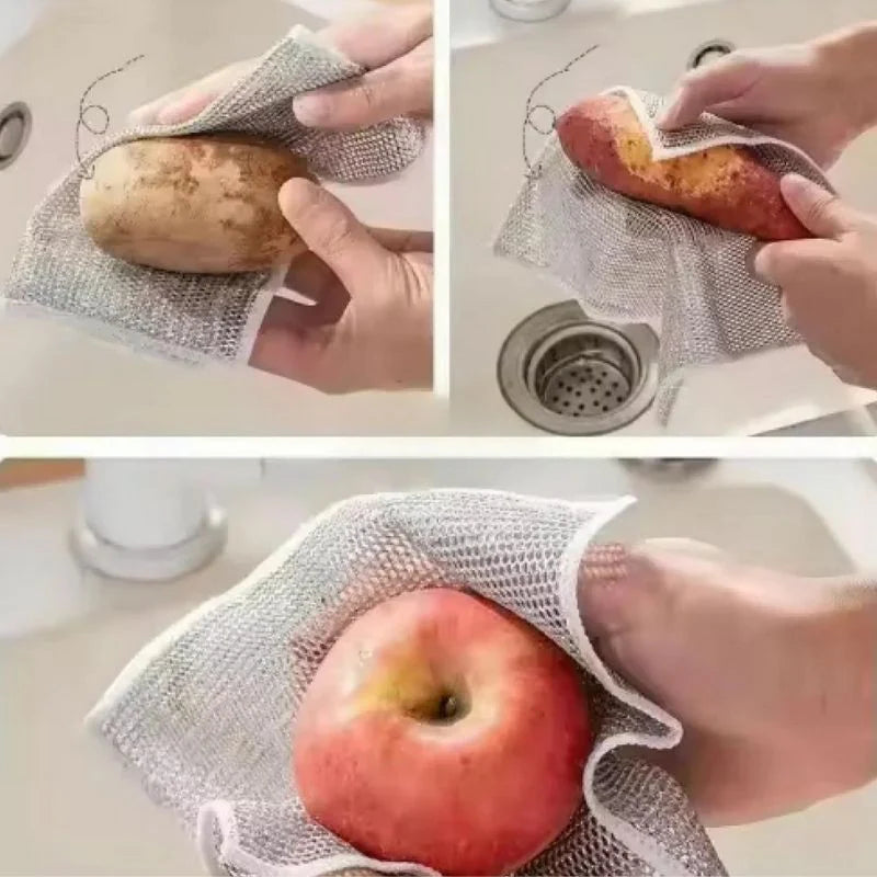 LuxFlex™ Paños de Virutilla Indestructibles - Pack 10 Unidades