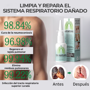 OnNature™ - Spray de limpieza del sistema respiratorio