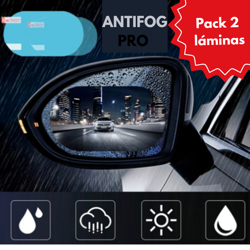 PACK 2 LAMINAS ANTIFOG PRO