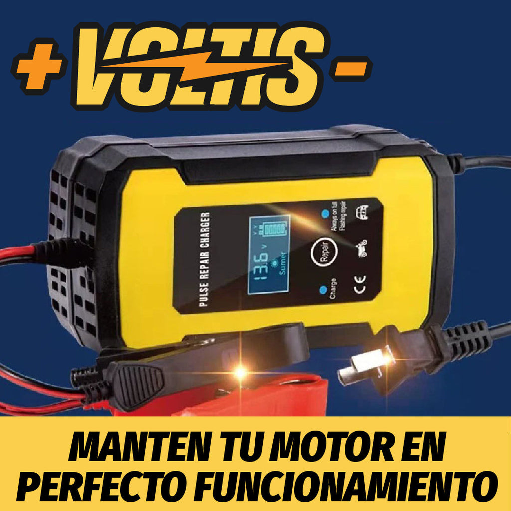 Voltis™ - Cargador Portatil para Batería de Auto