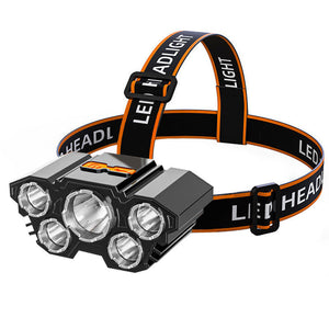 🔦La Linterna Todo Terreno Multiusos Premium Linterna de Cabeza Frontal con luces LED - 🚨