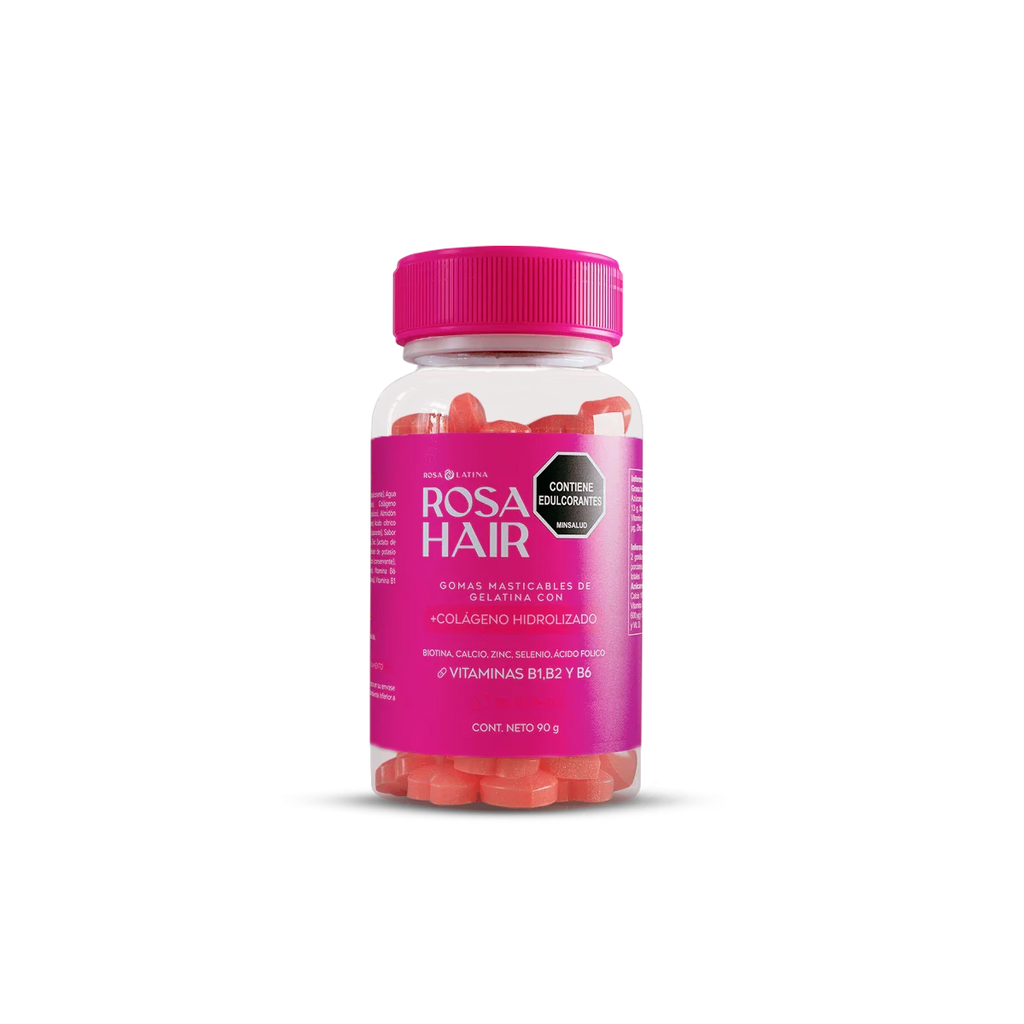Rosa Hair - 01 Frascos