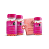 Rosa Hair - 03 Frascos + Guías Gratis